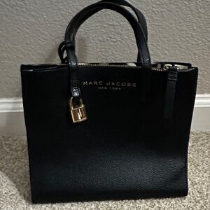 Marc Jacobs Black Leather Satchel